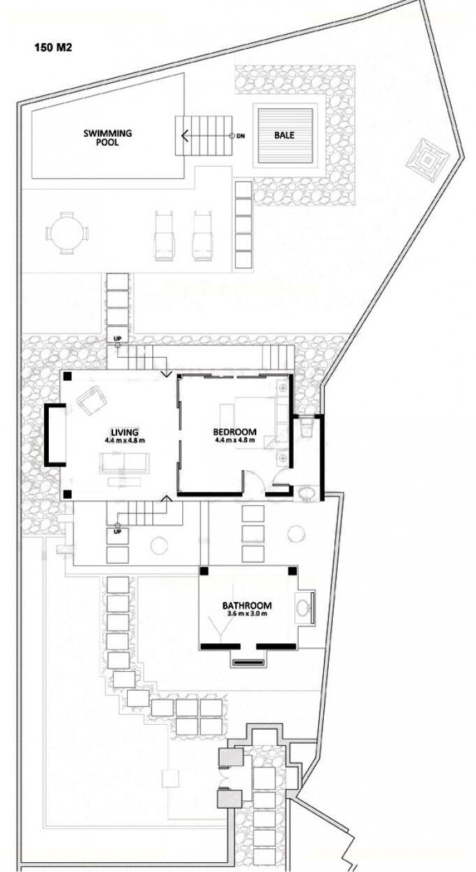 Villa Bulan Madu Floor Plan